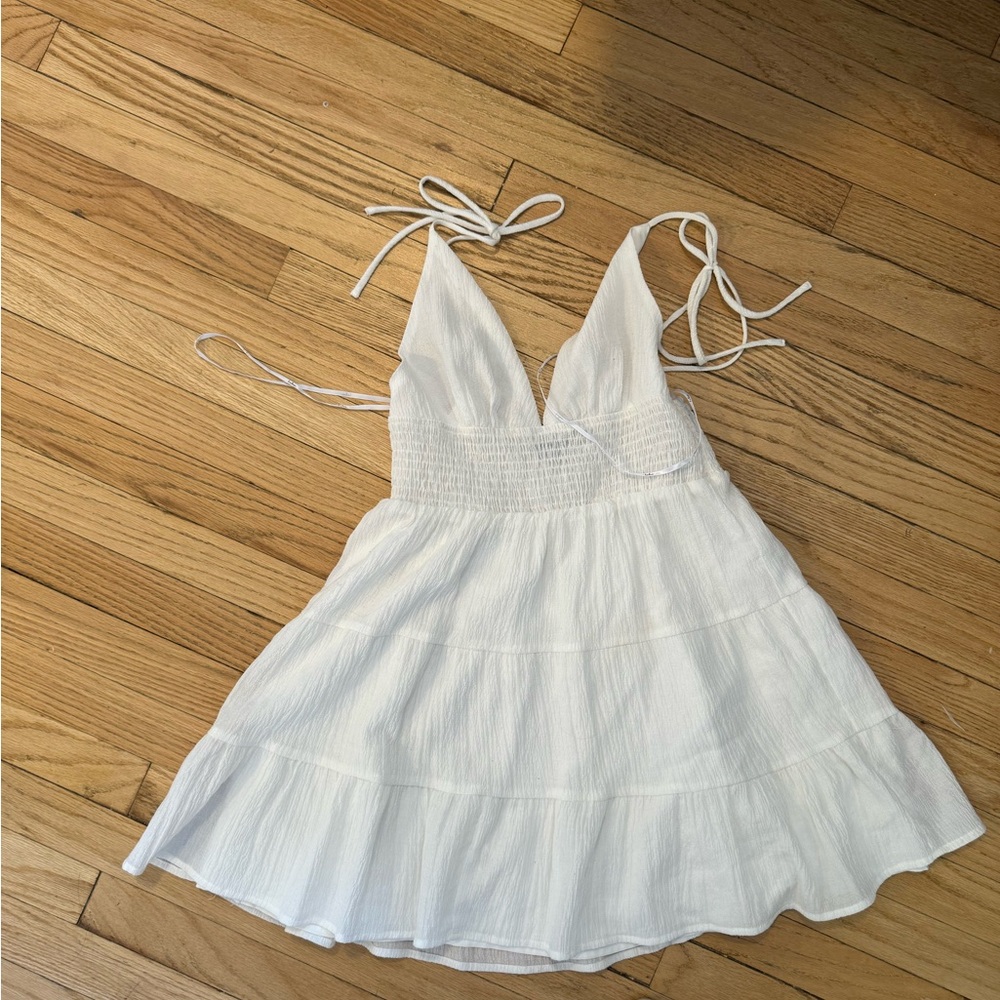 White lulus dress